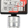 Hlavice s bitem TORX 1/2" T30 YATO - YT-04313