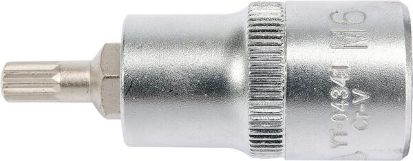 Hlavice s bitem XZN 1/2" M6 YATO - YT-04341