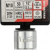 Hlavice s bity XZN 1/2" M10 YATO - YT-04343