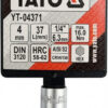 Hlavice s bitem HEX 1/4" H4 Yato - YT-04371