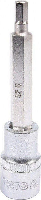 Hlavice s bitem HEX 1/2" H6 Yato - YT-04392