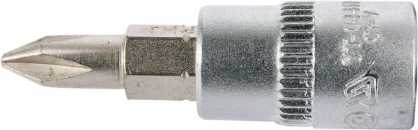Hlavice s bitem KŘÍŽOVÁ 1/4" PH1 Yato - YT-04411