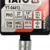 Hlavice s bitem KŘÍŽOVÁ 1/4" PH3 Yato - YT-04413