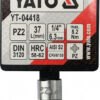 Hlavice s bitem KŘÍŽOVÁ 1/4" PZ2 Yato - YT-04418