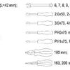 Gola sada 1/2", 1/4'' + příslušenství 79 ks - YT-38911