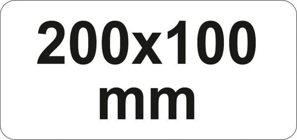 Svěrka 200 x 100 ráčnová - YT-63951