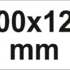 Svěrka 800 x 120 ráčnová - YT-63957