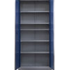 Celokovová široká dílenská skříň PROFI BLUE 915x458x2000 mm - MTGB1336