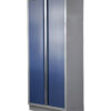 Celokovová široká dílenská skříň PROFI BLUE 915x458x2000 mm - MTGB1336