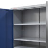 Celokovová široká dílenská skříň PROFI BLUE 915x458x2000 mm - MTGB1336