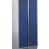 Celokovová široká dílenská skříň PROFI BLUE 915x458x2000 mm - MTGB1336