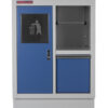 Celokovová dílenská skříňka PROFI BLUE 680x458x910 mm - MTGC1301A