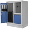 Celokovová dílenská skříňka PROFI BLUE 680x458x910 mm - MTGC1301A