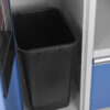 Celokovová dílenská skříňka PROFI BLUE 680x458x910 mm - MTGC1301A