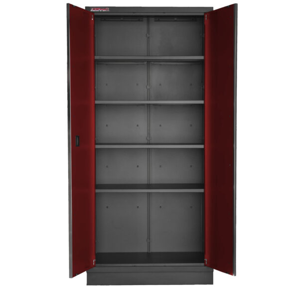 Celokovová široká dílenská skříň PROFI 915x458x2000 mm - RTGB1336