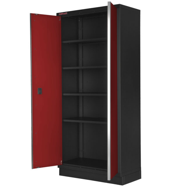 Celokovová široká dílenská skříň PROFI 915x458x2000 mm - RTGB1336