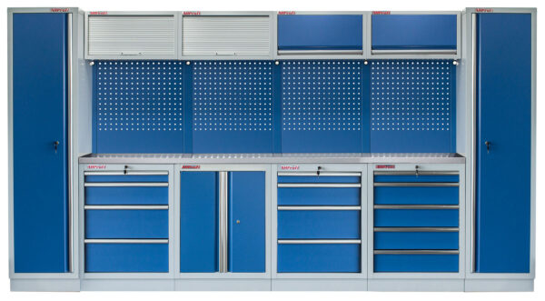 Kvalitní PROFI BLUE dílenský nábytek 3920 x 495 x 2000 mm - MTGS1300A77