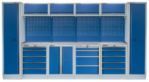 Kvalitní PROFI BLUE dílenský nábytek 3920 x 495 x 2000 mm - MTGS1300AV