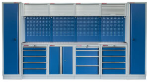 Kvalitní PROFI BLUE dílenský nábytek 3920 x 495 x 2000 mm - MTGS1300AW