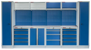 Kvalitní PROFI BLUE dílenský nábytek 3920 x 495 x 2000 mm - MTGS1300AZ