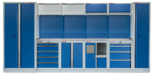 Kvalitní PROFI BLUE dílenský nábytek 4235 x 495 x 2000 mm - MTGS1301AF