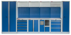 Kvalitní PROFI BLUE dílenský nábytek 4235 x 495 x 2000 mm - MTGS1301AL