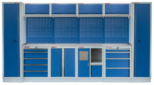 Kvalitní PROFI BLUE dílenský nábytek 3920 x 495 x 2000 mm - MTGS1301AY