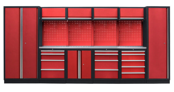 Kvalitní PROFI RED dílenský nábytek 4235 x 495 x 2000 mm - RTGS1300A55