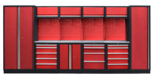 Kvalitní PROFI RED dílenský nábytek 4235 x 495 x 2000 mm - RTGS1300AL