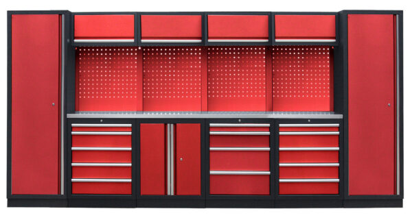 Kvalitní PROFI RED dílenský nábytek 3920 x 495 x 2000 mm - RTGS1300AV