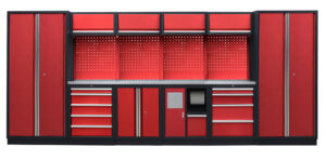 Kvalitní PROFI RED dílenský nábytek - 4535 x 2000 x 495 mm - RTGS1301AN