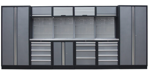 Kvalitní PROFI dílenský nábytek - 4535 x 2000 x 495 mm - TGS1300AM