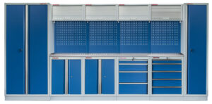 Kvalitní PROFI BLUE dílenský nábytek 4235 x 495 x 2000 mm - MTGS1300BB6