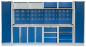 Kvalitní PROFI BLUE dílenský nábytek 3920 x 495 x 2000 mm - MTGS1300BB7
