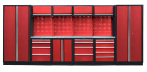 Kvalitní PROFI RED dílenský nábytek - 4535 x 2000 x 495 mm - RTGS1300A22