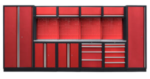 Kvalitní PROFI RED dílenský nábytek 4235 x 495 x 2000 mm - RTGS1300BB5