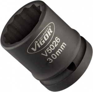 Kovaný vnitřní nástrčný klíč 3/4" dvanáctihranný 30 mm Vigor - V5026