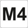 Hliníkové nýtovací matice M4, 20 ks - YT-36452