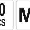 Ocelové nýtovací matice M5, 20ks - YT-36472