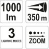 Svítilna LED XP-L CREE 10W, 1000 lm - YT-08567
