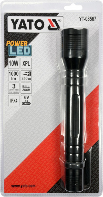 Svítilna LED XP-L CREE 10W, 1000 lm - YT-08567