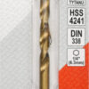 Vrták na kov 5,5mm TITAN HEX 1/4", délka 113mm - YT-44763