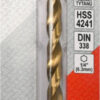 Vrták na kov 7,5mm TITAN HEX 1/4", délka 109mm - YT-44767