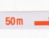 Ocelové měřící pásmo 50m, 13mm - YT-71582