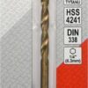 Vrták na kov 4,5mm TITAN HEX 1/4", délka 100mm - YT-44759