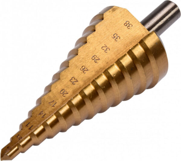 Stupňovitý kuželový vrták 6-38mm - YT-44740