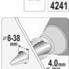 Stupňovitý kuželový vrták 6-38mm - YT-44740