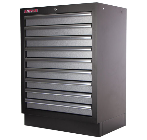 Celokovová dílenská skříňka PROFI s 9-ti šuplíky 680x458x910 mm - TGC1309