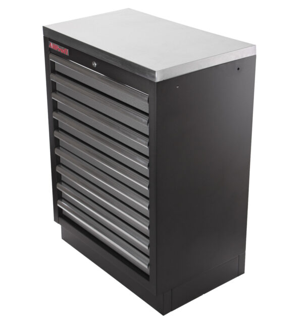 Celokovová dílenská skříňka PROFI s 9-ti šuplíky 680x458x910 mm - TGC1309