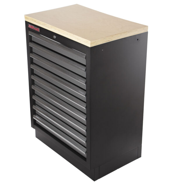 Celokovová dílenská skříňka PROFI s 9-ti šuplíky 680x458x910 mm - TGC1309